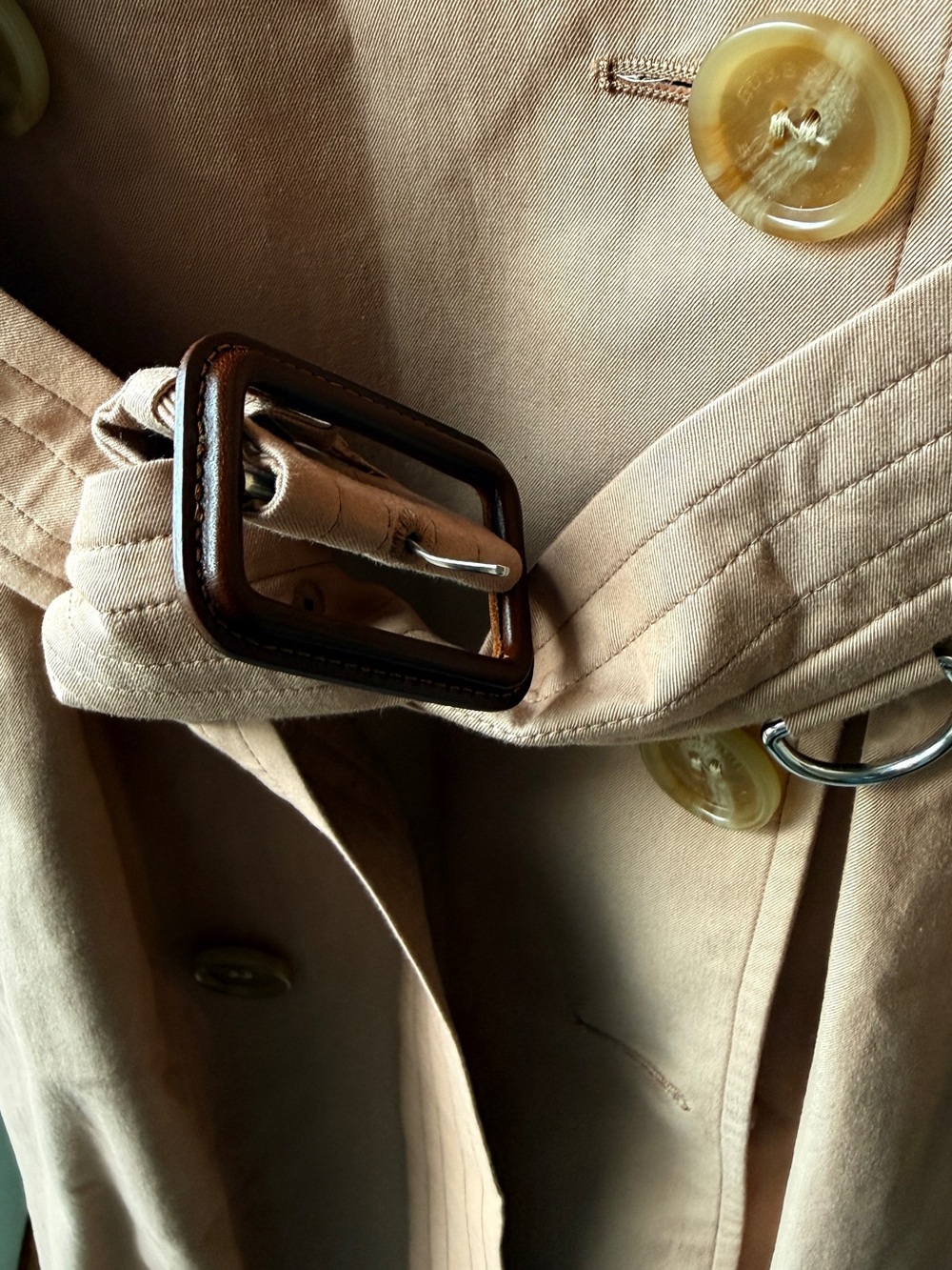 Burberry Blush Trench Coat with Belt - Picture 3 of 6